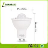 PIR Infrared Sensor LED Spotlight GU10 5W Motion Sensor LED Light Bulb