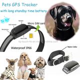 Waterproof Pet GPS Trackeing with Real Time Tracking