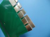 Gold Finger PCB Board 2 Layer Green Soldermask Without Silkscreen
