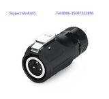 Lp-16 Ce Approved IP67 Waterproof 3 Pin Wire Connector for Lingting and Audio