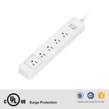 OEM Power Strip UL 5 Outlet Extension Power Socket with Surge Protection Fit for Us AC Power Cord