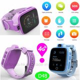 New Arrival 4G GPS Tracker Watch with GPS+Lbs+WiFi Positioning D48
