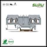 2*2 Conductor Throug Terminal Blocks of Front Entry
