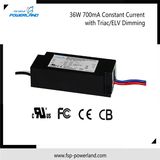 Ce Approval 36W 700mA Constant Current Triac/Elv Dimmable LED Driver