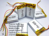 3.7V 600mAh 602535 Rechargeable Battery for MP3 MP4 GPS PSP DVD