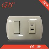 ABS, Copper South American Style Electrical Wall Socket