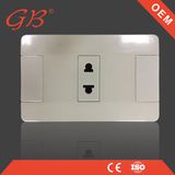 American Standard Wall Switch with 2 Pin Socket