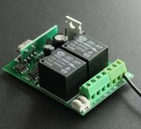 2 Channel Universal Receiver with Transmitter of 315MHz or 433MHz