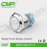 CMP19mm Flat Head Waterproof Push Button Switch (TUV, CE)