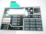 Customized Pillow Embossing Membrane Switch with LEDs
