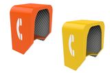 VoIP Telephone Hood, Anti-Vandal Hood, Acoustic Phone Hood Weatherproof Hood