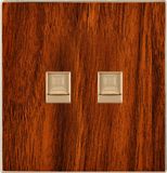 British Standard Double Internet/Double Telephone/Telephone+Internet Socket Flat (N5)