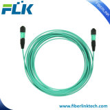 Fiber Optic MTP/MPO Om3 12 Cores Trunk Cable Assembling Patchcord
