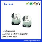 220UF 25V 2000hours SMD High Frequency Capacitor