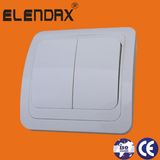 OEM Quality Euro Two Gang One Way Electrical Switch