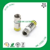 RG6 Cable Compression Type F Male Customized Connector