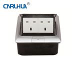 Hot New High Qualtiy Easy Use British 13A Two-Way Floor Socket