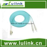 LC/PC-SC/PC Duplex Om3 Fiber Optic Patch Cable