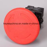 22mm Mushroom Push Button Switch with Keyway Brand