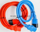 Blue Color 220V VDE Approval 3 Pins IEC C19 C20 to C13 C14 Connector Power Cord