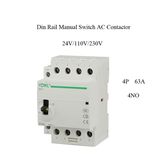 4p 63A Ict Manual Control Household AC Magnetic Contactor
