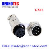 M16 8p Metal Circular Wire Connector Gx16 Aviation Plug and Socket