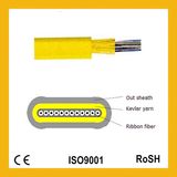 Competitive Fiber Optical Indoor Waterproof Flat Ribbon Fiber Optic Cable
