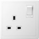 13A 1 Gang Switched Socket Outlet