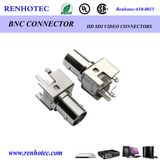 Straight PCB Female BNC Connector