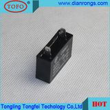 Black Plastic Case Square Type Type Capacitor Cbb61 1-25UF