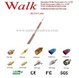 Small MOQ 50 Ohm High Quality Rg316 Cable for SMA, Fme, BNC, Fakra, Silver Plated Rg316 Coaxial Cable, Rg316 Cable
