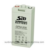 CE Approve 2V200ah Rechargeable Deep Cycle Power 2V VRLA Battery