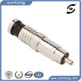 F Male to RCA Male Connector
