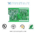 High Quality PCB for Power Amplifier with Green Solder Mask