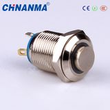16mm Light Waterproof Dpdt Push Button Switch