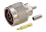 N Male Straight Crimp Type RF Connector for Rg316 Cable
