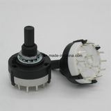 2 Pole 6 Position Dp6t Make Before Break Shorting Rotary Switch
