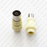 TV PAL Female Jack Connector for RG6 Cable