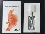 2in1 Original Mobile USB Travel Charge for iPhone6/7/8
