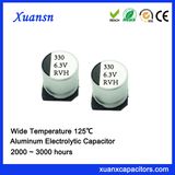 125º C 330UF 6.3V Chip Aluminum Electrolytic Capacitor