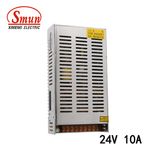 Smun S-250-24 250W 24VDC 10A IP20 AC-DC Power Supply Converter