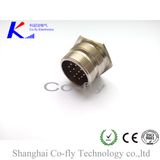 M23 12 Pin Male Front Mounting IP67 Panel Circular Connector