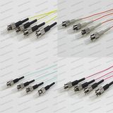 St/Upc Sm/mm/Om1/Om2/Om3/Om4 Sx 0.9 PVC/LSZH Pigtail Optical Fiber Patch Cord