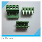 PCB Screw Terminal Block Pluggable Type Green