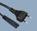 Si-32 to IEC C7 Israel AC Power Cord