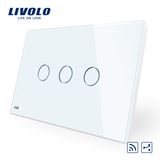 Livolo 3 Gang 2 Way Wall Smart Touch Switch Vl-C903sr-11