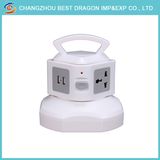 One-Layer Vertical with Take-up Spool Multiple Switch Power Socket