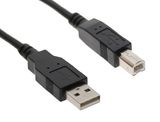Black Color USB Printer Cable Style No. UC-003