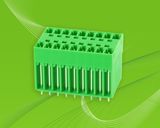 Pluggable Terminal Block with Dual Row Pin Header