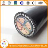 0.6/1kv 4 Core PVC or XLPE Insulated Armored Copper Underground Electric Power Cable